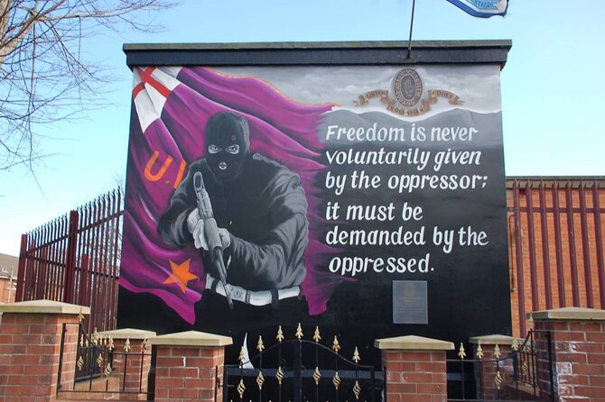 2 Hours Republican & Loyalist Mural Black Taxi Tour from Belfast - The Bobby Sands Mural: a single face with many layers