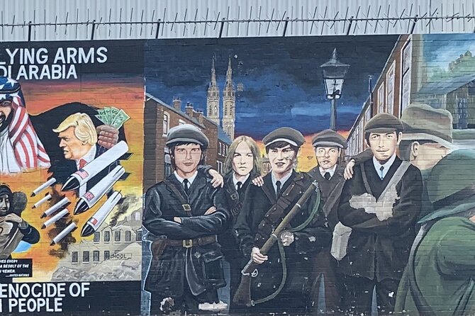 Award Winning Express 2 Hours Belfast Black Taxi/Cab tours - Stop 4: The Bobby Sands mural, PIRA origins, and street-level memory