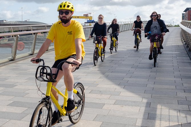 Belfast Bike Tours - Titanic Quarter to Cathedral Quarter: waterfront photos, then street-art surprises