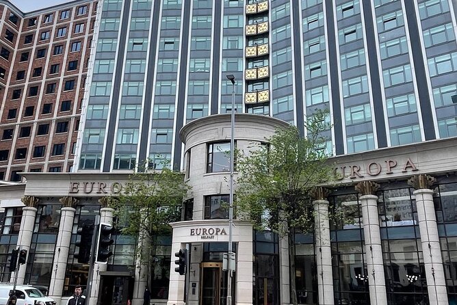 Belfast City Walking Tour - Wee Walks Big Talks - The Great Victoria Street walk and the Europa Hotel segment