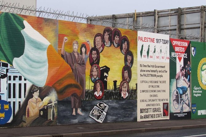 Belfast Murals Taxi Tour - Stop 2: Peace Wall, 10 minutes with tickets not included