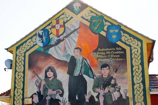 Belfast political history and mural unique private 90 min tour - Bobby Sands mural, the modern IRA starting point