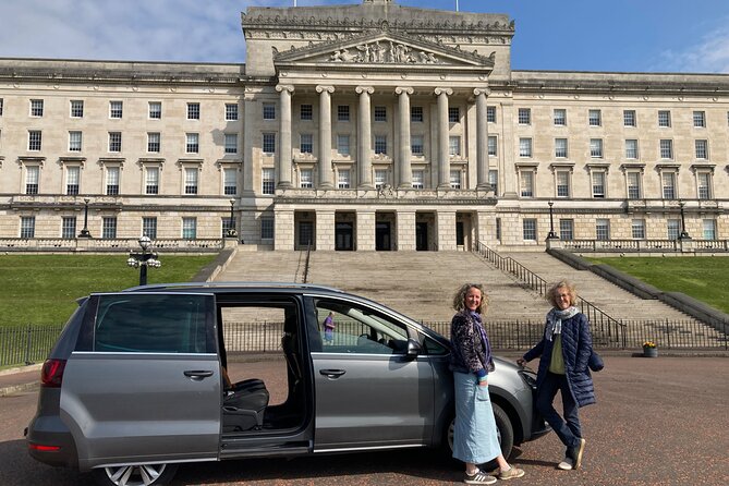 Best of Belfast Driving Taxi Tour with Political Murals - Titanic Belfast: Slipways, rescues, and the Harland and Wolff transformation