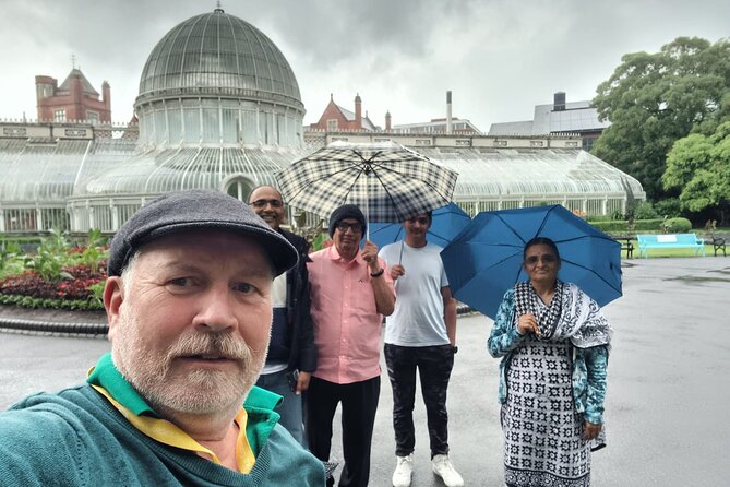 Best of Belfast Driving Taxi Tour with Political Murals - Albert Memorial Clock Tower and the River Lagan story