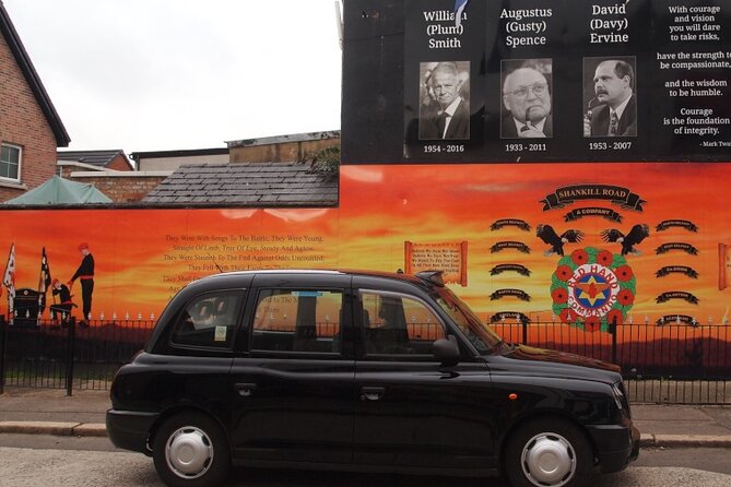 Black Taxi Mural "Tour Like A Local" - Should you book this tour for your Belfast trip