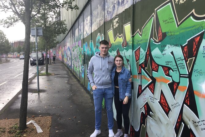 Black Taxi Tour and Crumlin Road Gaol tour Combo - The Peace Wall Stops: Where Photos Need Context