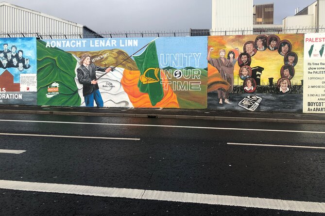 Black Taxi Tour of Belfast – Politics, Murals peace walls Tour - Bombay Street’s Memorial Garden and Clonard Monastery