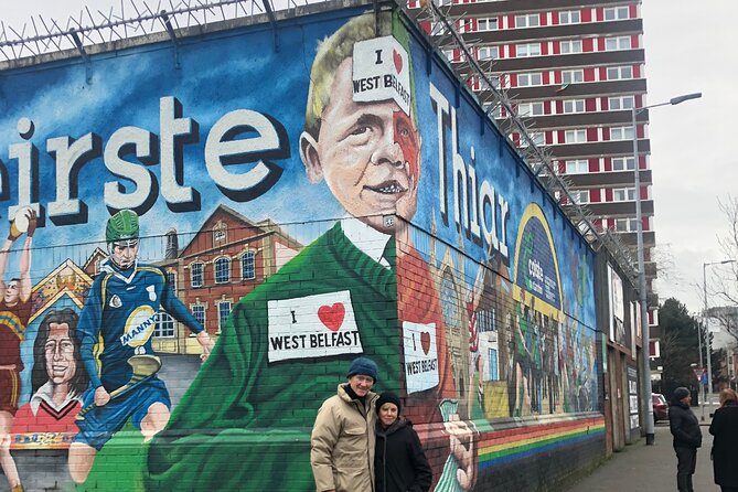 Black Taxi Tour of Belfast – Politics, Murals peace walls Tour - From Queen Street to a West Belfast Start on the Falls Road