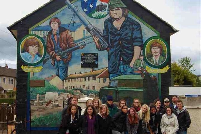 Famous Belfast Private Taxi Cab Tour Adventure The Troubles 2 Hrs - International Wall, Bobby Sands mural, and the idea of political art