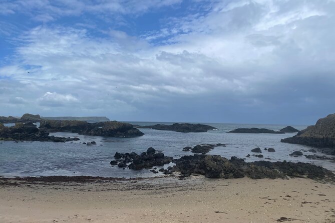Game Of Thrones Locations & Giants Causeway North Antrim Coast Tour - Larrybane Quarry and the Carrick-a-Rede cliff zone