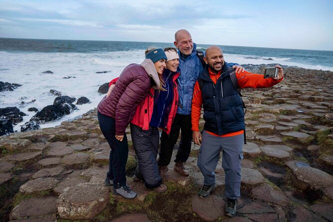 Giants Causeway & Castles Tour from Belfast: Guided tour - Dunluce Castle on the cliff: ruins with huge drama in 30 minutes