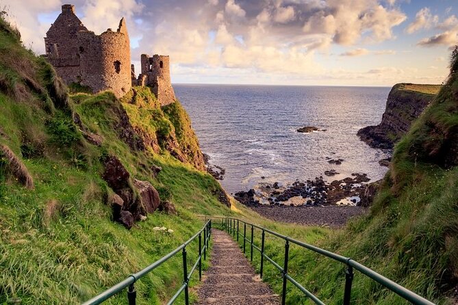 Giants Causeway Tour from Belfast + FREE Belfast Mural Tour - Dunluce Castle ruin: a short walk with big atmosphere