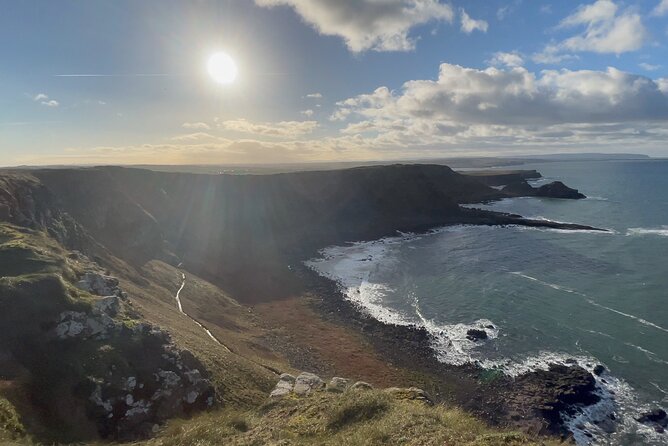 Giants Causeway Tour from Belfast + FREE Belfast Mural Tour - Magheracross viewing point: the best kind of quick photo stop