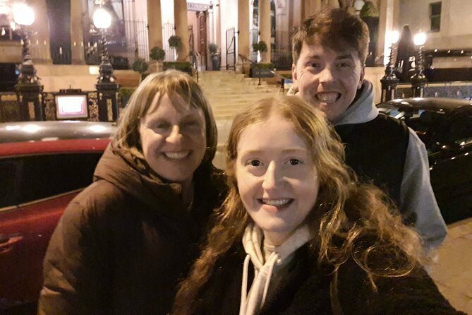 Haunted Belfast Exploration Game and Tour - Clifton Street Graveyard and Clifton House area: the game sends you off the main path