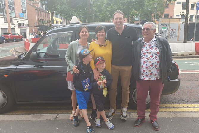 Iconic Belfast Black Cab Tour - Peace Wall signing: small action, big meaning