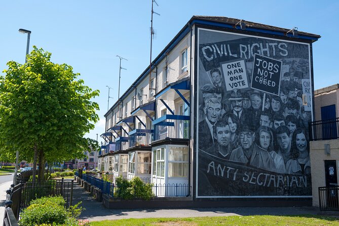 Journey into Derry’s Past: A Private Walking Tour - The Bogside Artists murals, how to read political street art