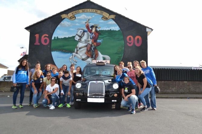 Original Drivers Belfast Taxi/Cab Tour 2 hour private adventure - What you should watch for during each stop
