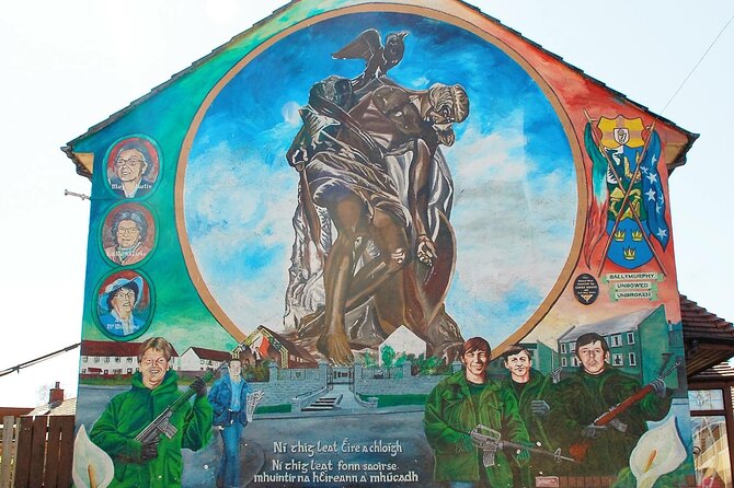 Original Private Belfast Troubles and Peace Cab/Taxi Tour 2 Hours - Shankill Road, Belfast Gaol, and Saint Peters Cathedral