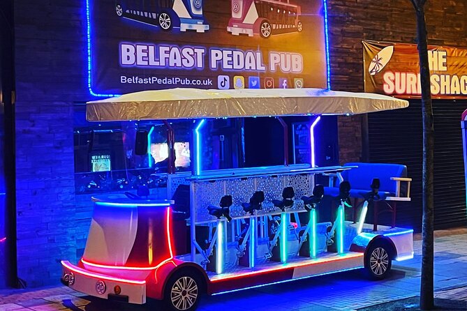 Party Bike Tour of Belfast - BYOB on a party bike, and the hosting that drives the laughs