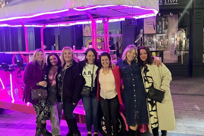 Party Bike Tour of Belfast - How to think about the bike setup and group size