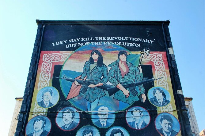 Private Belfast Troubles Cab Tour Adventure 2hrs Personal Guide - Bobby Sands mural to Sinn Fein HQ proximity