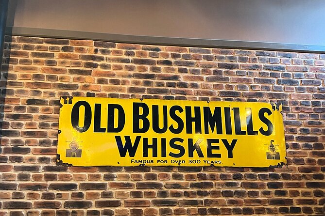 Private Coast Tour in Belfast - Bushmills Distillery: optional, and only worth it if whiskey is your thing