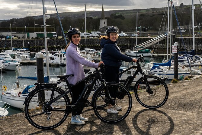 Ride Belfast in Style with an E Bike Tour - Yellow H&W Cranes: The Visual Anchor of the Ride
