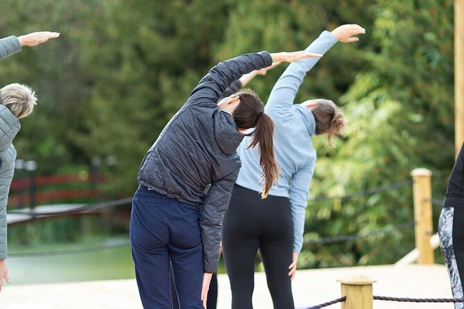 Scenic Restorative Yoga Class County Down in Ballynahinch - Meeting at 143 Dromore Road and Getting to the Platform