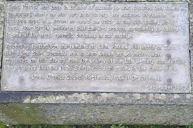 St Patrick's Centre & Burial Site + Hillsborough Castle & Gardens - Saul Church: where tradition places Patrick’s death