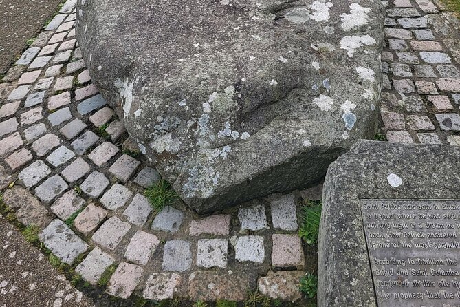 St Patrick's Centre & Burial Site + Hillsborough Castle & Gardens - St Patrick’s Grave outside Down Cathedral: the legend of three saints in one place