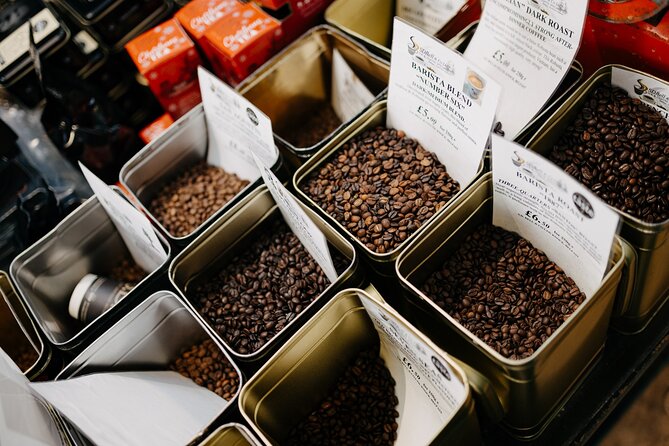 Taste & Tour: The original Belfast Food Tour™️ with drinks - Savory tastings: smoked salmon, butter, rapeseed oil, and sausage roll