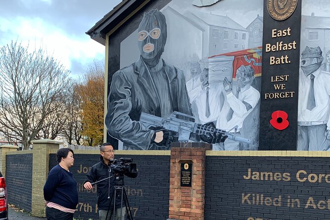 The Troubles and iconic award winning taxi 2hr private cab tour - Crumlin Road Gaol, prison history and the tunnel detail