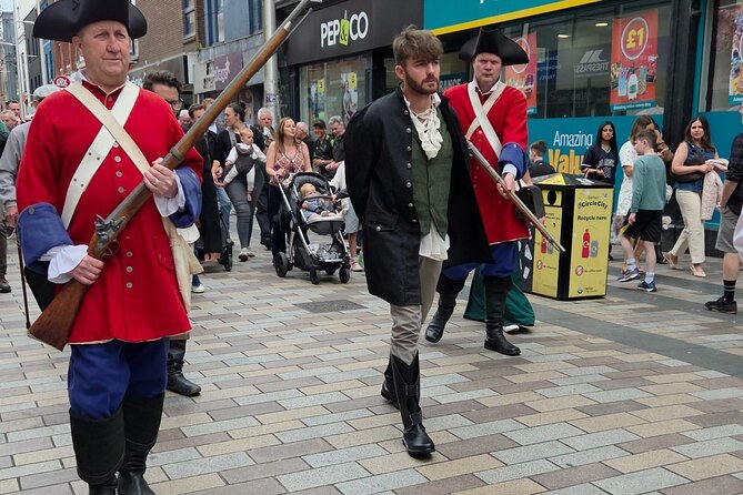 This is Belfast Walking Tours. Our history, our culture. - Stop 1: The Big Fish, Salmon of Knowledge, and the Farset Connection