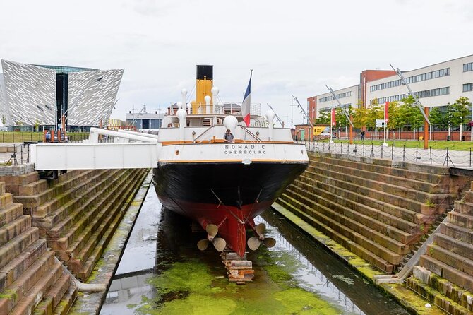 Titanic Belfast Entrance Ticket: Titanic Visitor Experience Including SS Nomadic - Titanic Belfast: The Original Site and the Big Atrium First Impression
