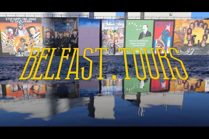 Ultimate 3hr Combi Tour - Divis Street International Mural Wall: 30 minutes that let meaning land