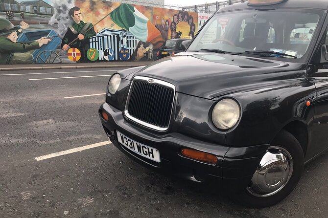 World Famous Belfast City Centre Black Cab/Taxi Tour 2 Hours - The Bobby Sands mural and why the Falls Road is more than street art